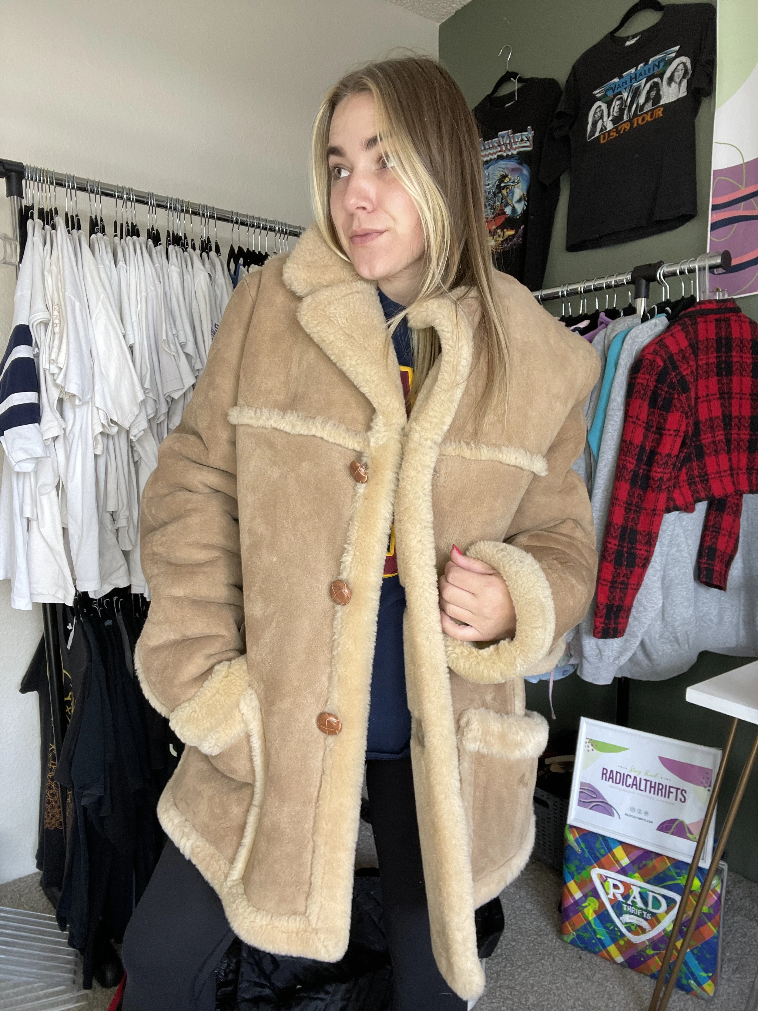 Vintage 90's Christian Dior Sweatshirt Zipup Jacket (L